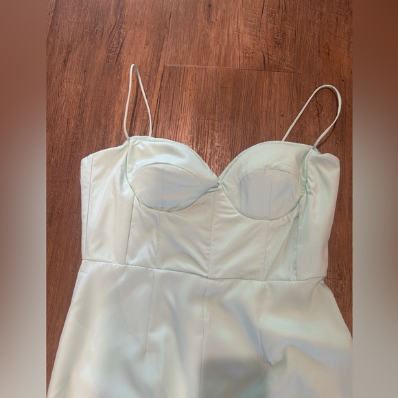 NWT Alieva ARICA SPAGHETTI STRAP MIDI DRESS (SKY BLUE) - Picture 5 of 10